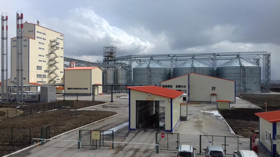 Grain Storage Plant in Russia