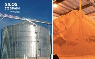 Advantages of using steel silos for grain storage instead of storing the grain in warehouses