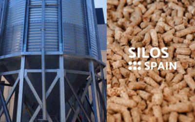 Silo de carga neumática para almacenamiento de pellets en Portugal