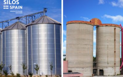 Ventajas del silo metálico frente al silo de hormigón para el almacenaje del grano