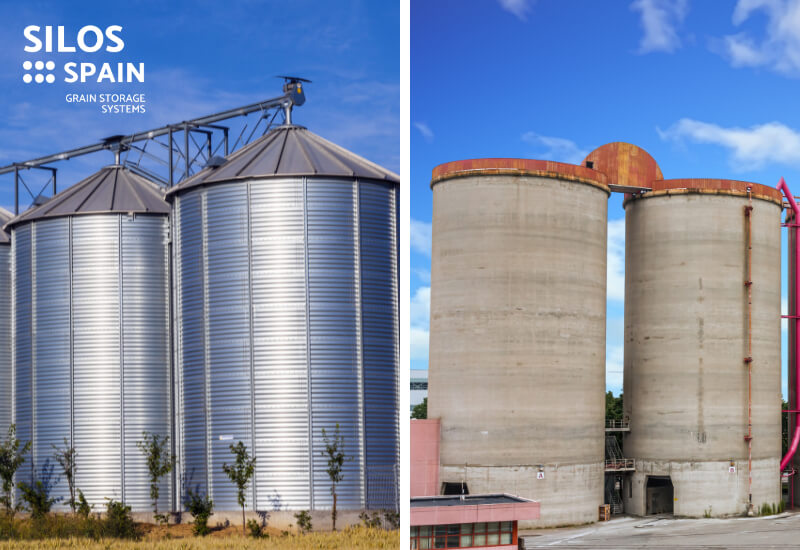 Advantages of a Steel Silo vs. a Concrete Silo for grain storage