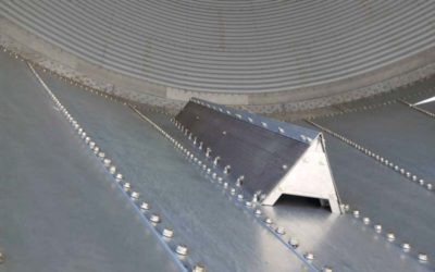 New ventilation system for hopper silos
