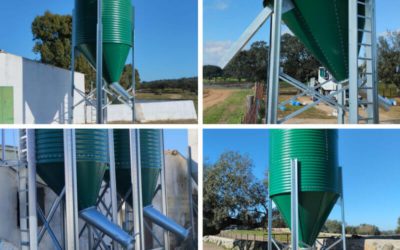 New Farm Silos Installed in Badajoz: Adaptability and Customization for Every Client