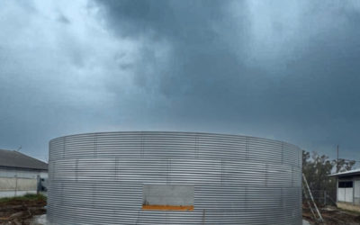 Installation of a One Million Liter Water Tank in Sevilla, Spain