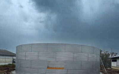 Instalación de depósito de agua de 1 millón de litros en Sevilla