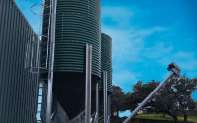 New farm silo project adapted to the environment and real operational needs