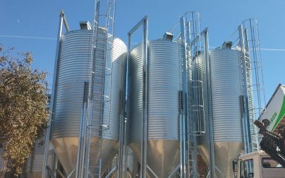 Silos for a Feed Mill in Fuente Obejuna (Córdoba)