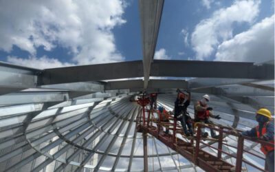 Silos Spain avanza en el montaje de un silo de 5.000 toneladas de maíz en México